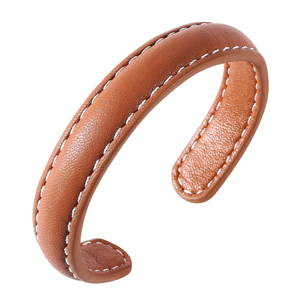 Bracelet en cuir pour amoureux, accessoires