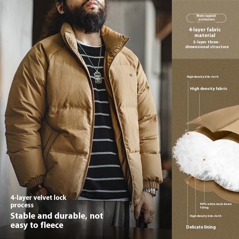 Veste chaude homme style décontracté